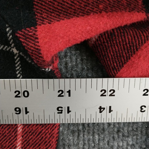 Canyon Creek Men's Flannel Button-Up Shirt Multi Plaid Medium Long Sleeve - Picture 11 of 11